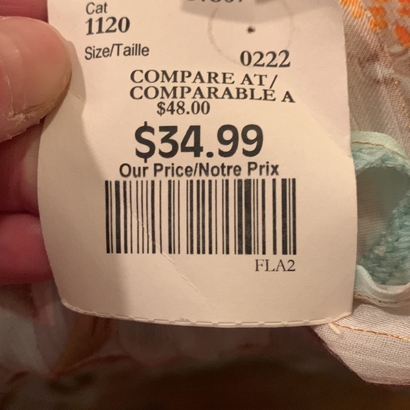 Nwt Beautiful flowy shirt. Sz large - Picture 5 of 5